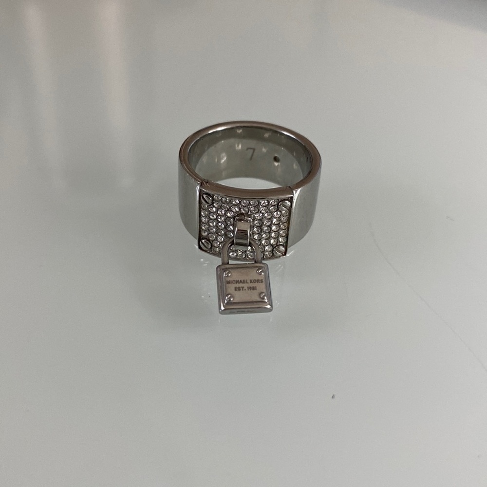 Michael Kors Lock Charm Ring